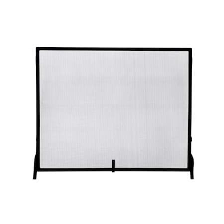 Uniflame Uniflame S-1028 SINGLE PANEL BLACK WROUGHT IRON SPARKGUARD - LARGE S-1028